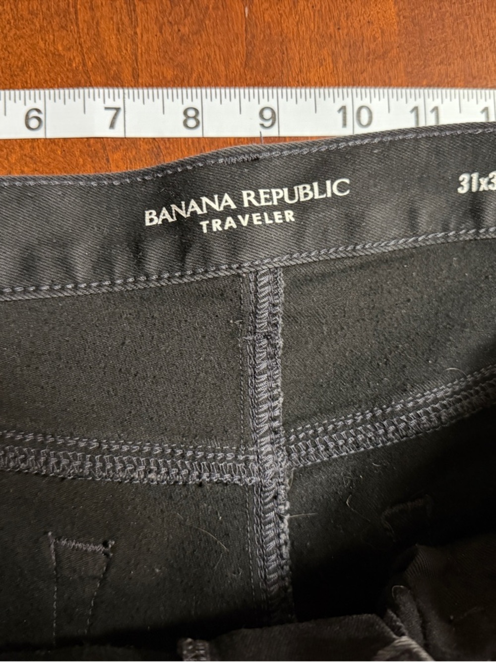 Banana Republic Traveler Men’s Jeans - Black 31x26
